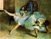 Edgar Degas Before the Ballet